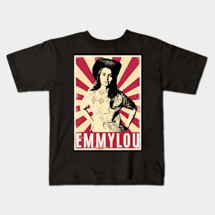 Retro Vintage Emmylou Harris Kids T-Shirt